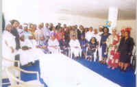 Click for Big Size: Group Picture of Some Participants at the Comonwealth Association of NGOs, CANGO Abuja Nigeria Inaugural Conference cango6.jpg (32589 bytes)